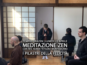 Incontro di pratica Zen con Rev. Sabrina Koren Montemurro